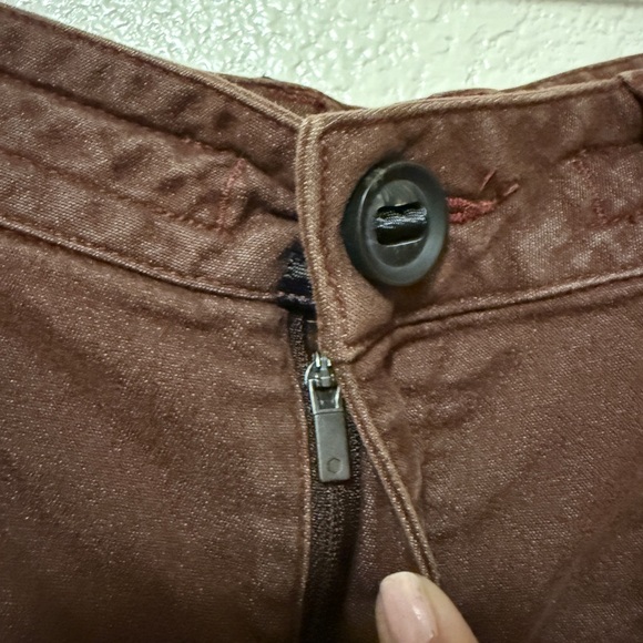 Mountain Hardwear Brown Cargo Jogger Style Pants Sz 6 - Picture 6 of 13